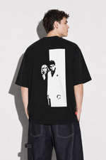 Cargar imagen en la galería, CAMISETA OVERSIZE MASCULINO PACINO NEGRO