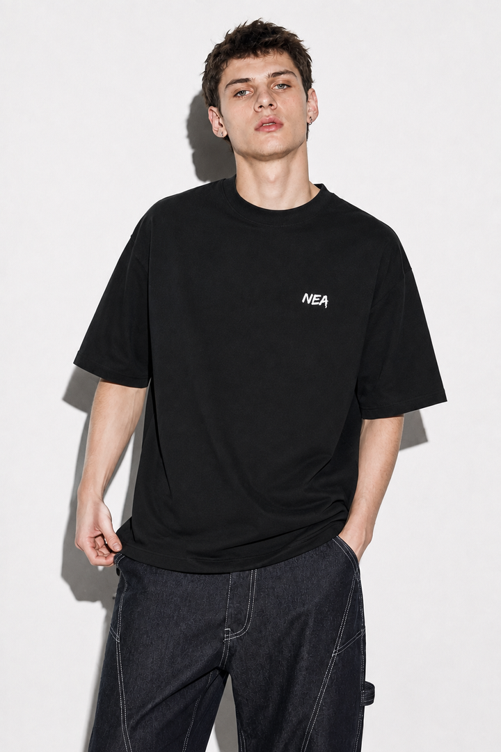 CAMISETA OVERSIZE MASCULINO PACINO NEGRO