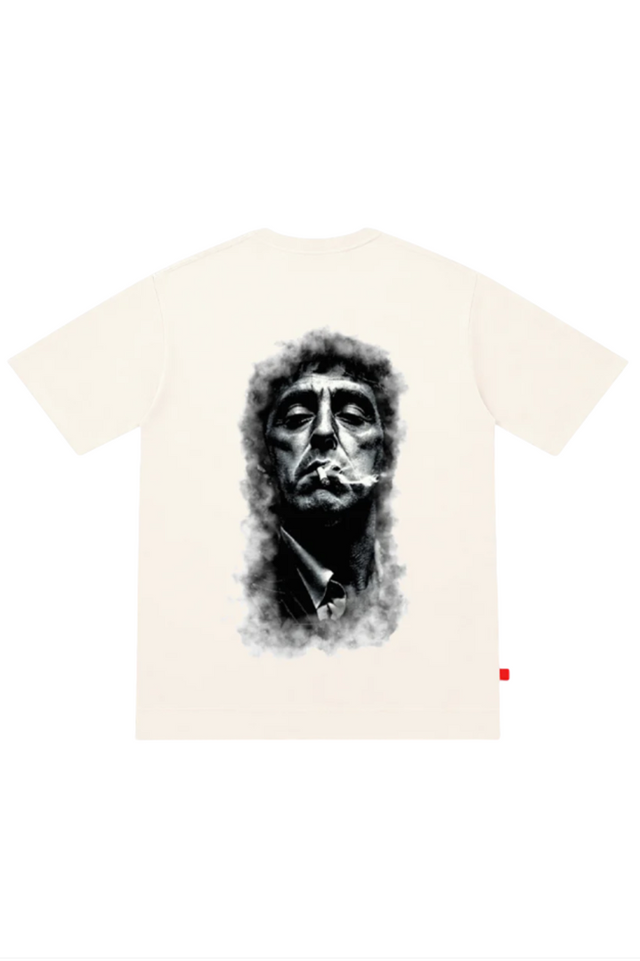 CAMISETA OVERSIZE MASCULINO SCAR MARFIL