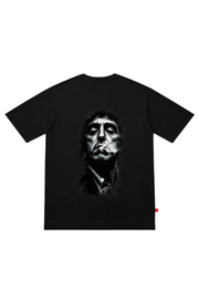 CAMISETA OVERSIZE MASCULINO SCAR NEGRO - NEGRO