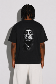 CAMISETA OVERSIZE MASCULINO SCAR NEGRO
