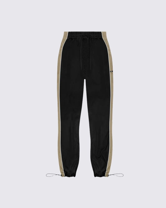PELE SUDADERA NEGRO-CAMEL NEA