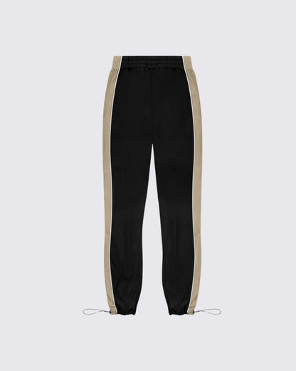 PELE SUDADERA NEGRO-CAMEL NEA