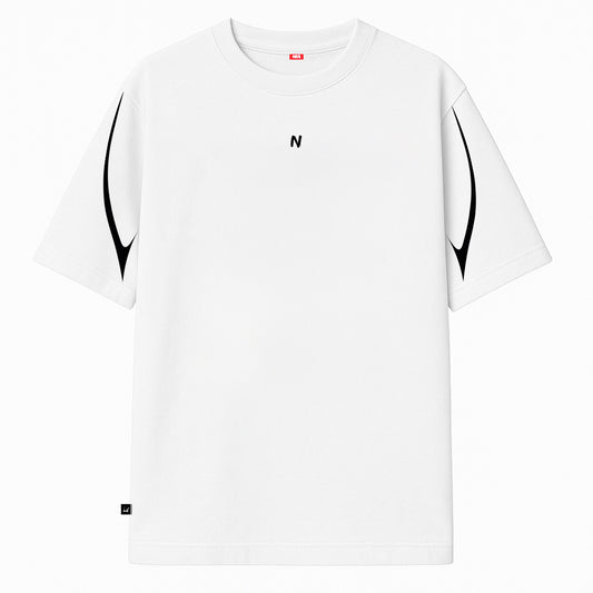 POWER CAMISETA OVERSIZE BLANCA