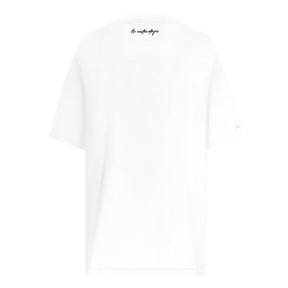 PROGRESS CAMISETA OVERSIZE BLANCA - NEA