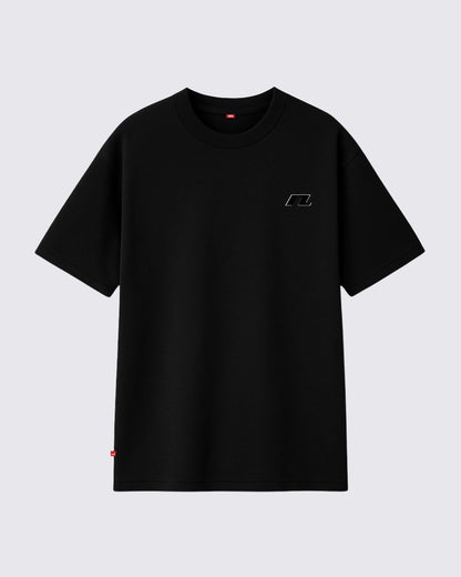 RAKIM CAMISETA OVERSIZE NEGRO NEA