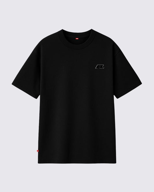 RAKIM CAMISETA OVERSIZE NEGRO NEA