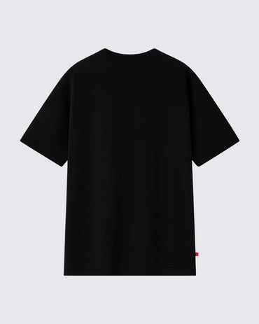 RAKIM CAMISETA OVERSIZE NEGRO NEA