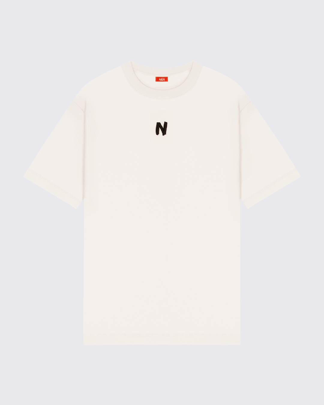 CAMISETA OVERSIZE REAL MARFIL NEA