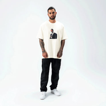 SMOKE CAMISETA OVERSIZE MARFIL NEA