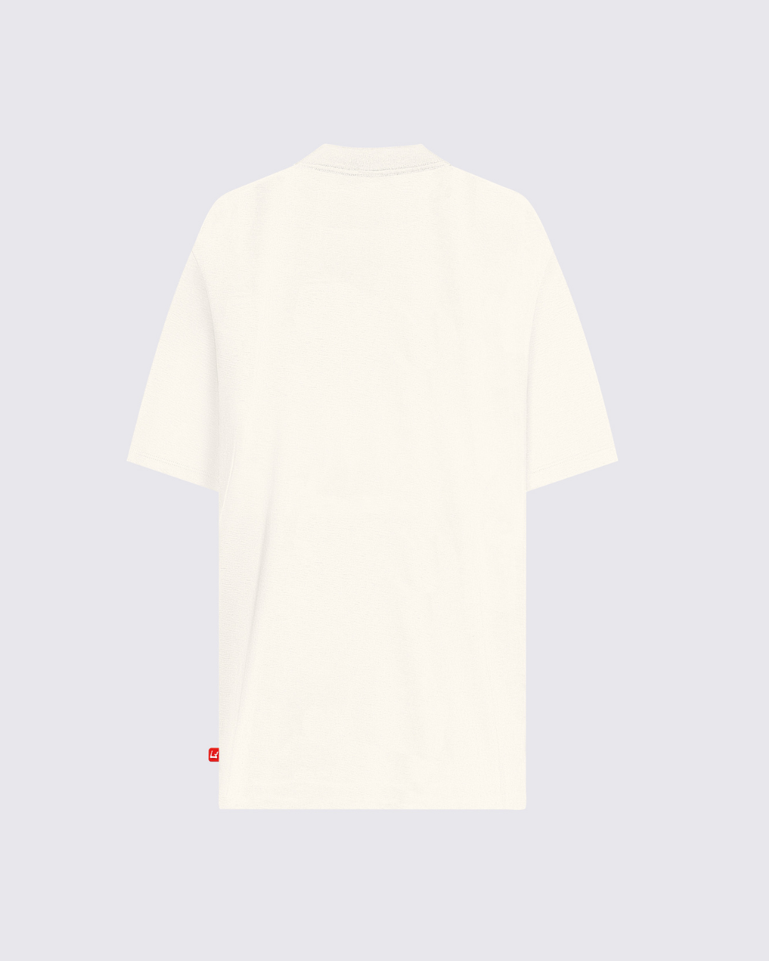 CAMISETA OVERSIZE STEPUP MARFIL NEA