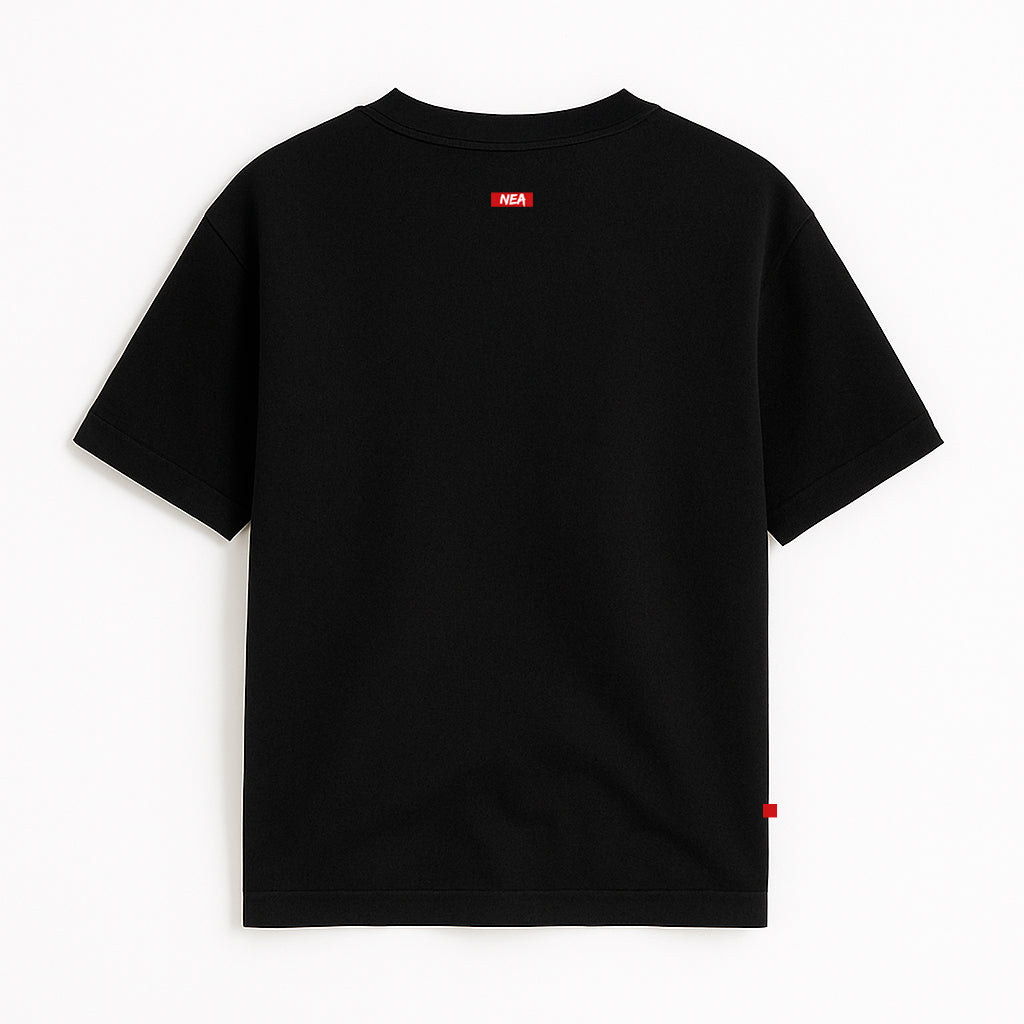 SWAG CAMISETA OVERSIZE NEGRO