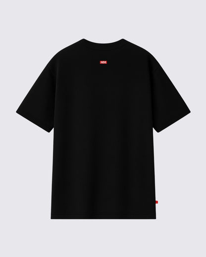 SWAG CAMISETA OVERSIZE NEGRO NEA