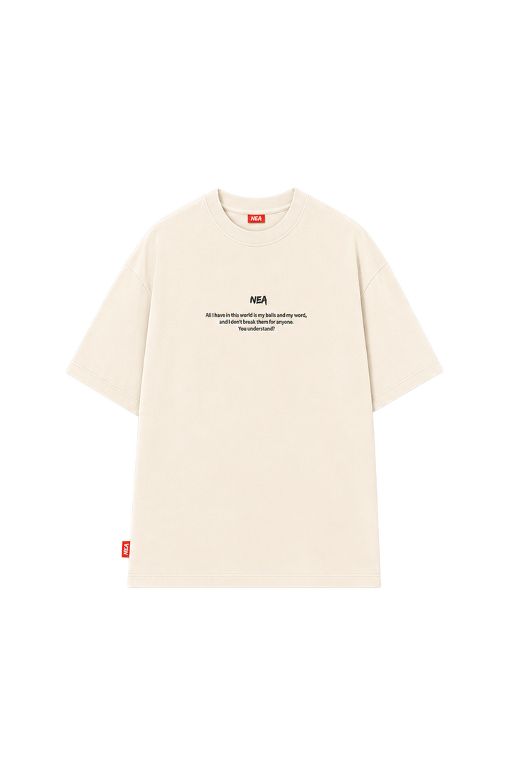 CAMISETA REGULAR SUNRAY MARFIL NEA