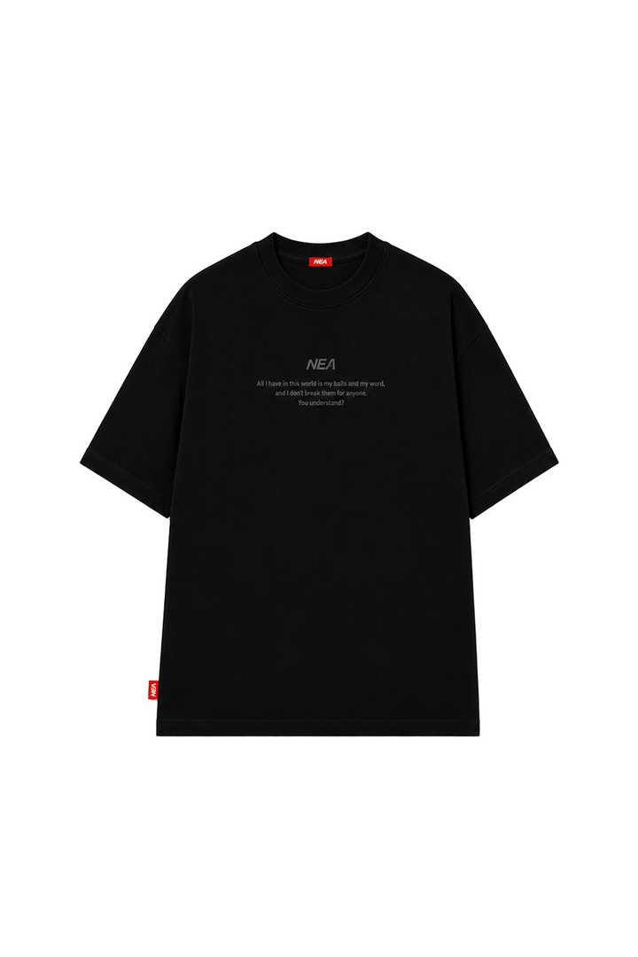 CAMISETA REGULAR SUNRAY NEGRO NEA