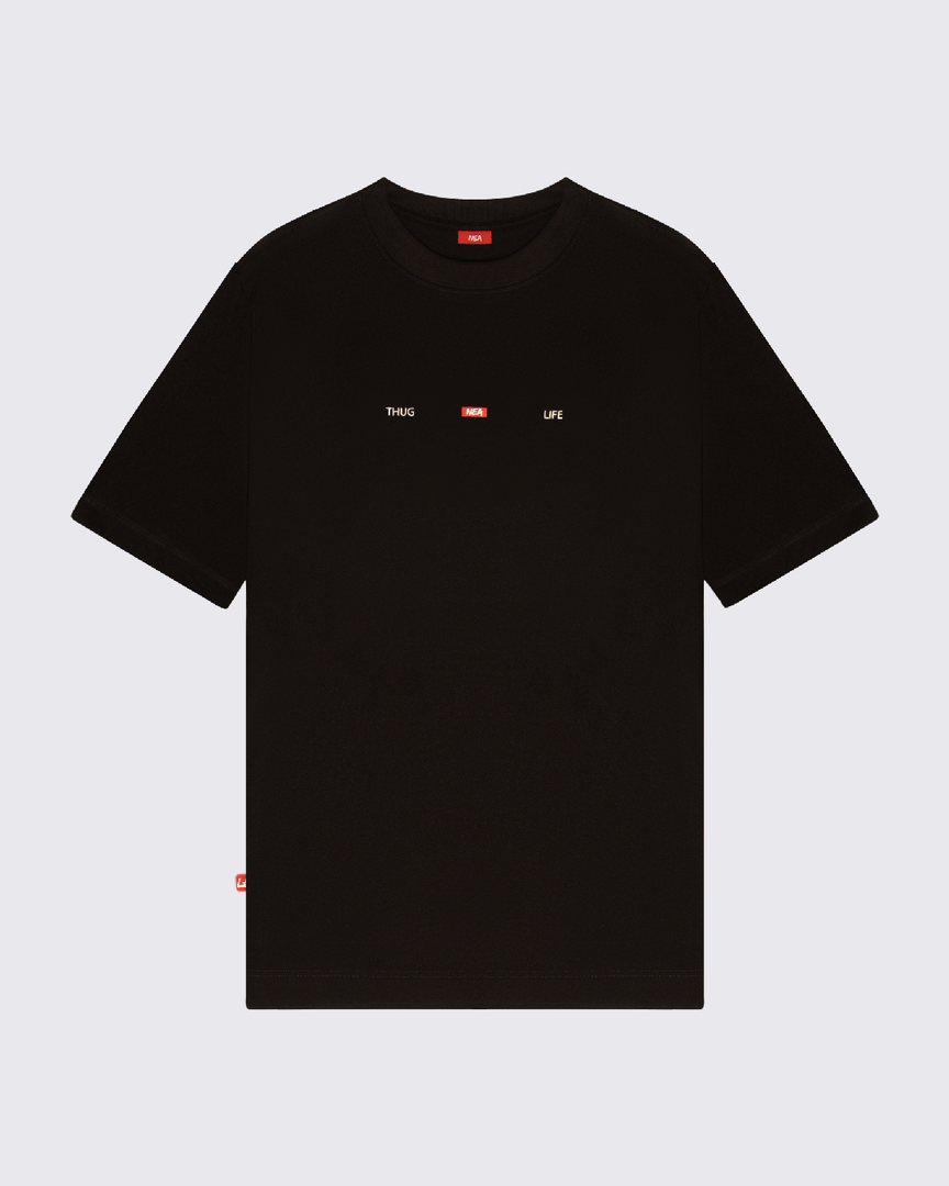 CAMISETA REGULAR HOMBRE THUNG NEGRO NEA