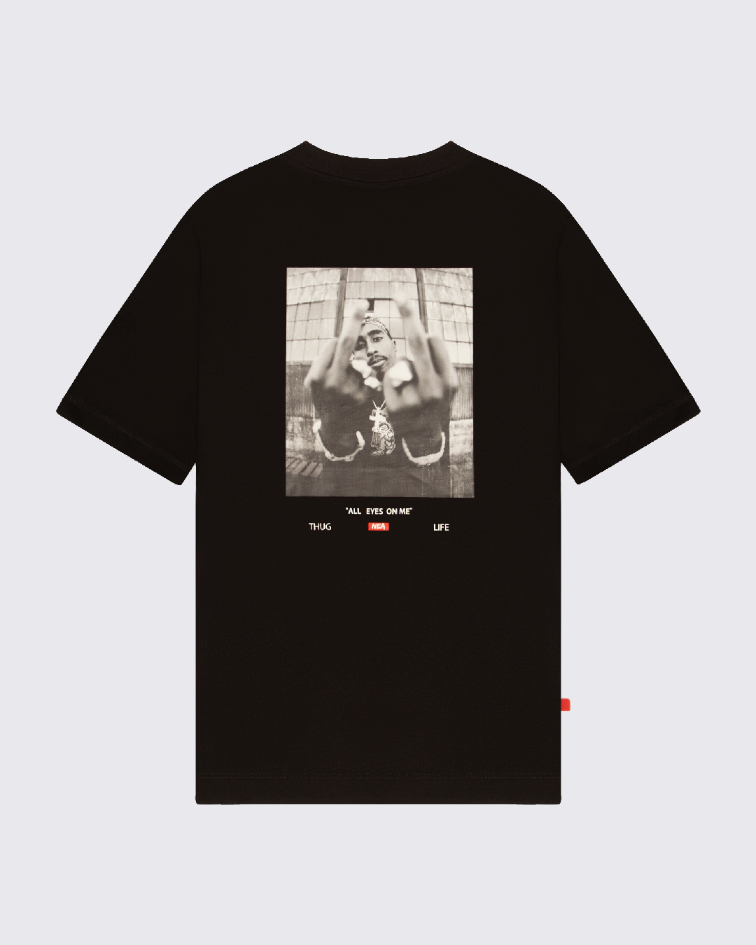 CAMISETA REGULAR HOMBRE THUNG NEGRO