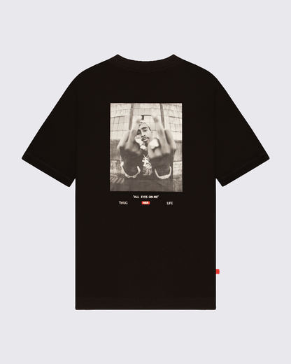 CAMISETA REGULAR HOMBRE THUNG NEGRO