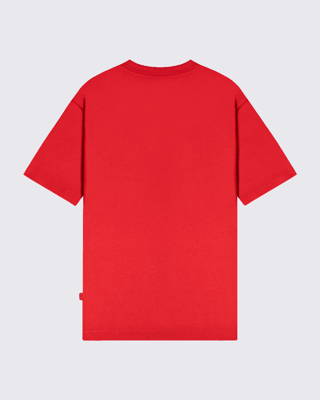 CAMISETA OVERSIZE TRAP ROJO NEA