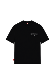 CAMISETA OVERSIZE UNTAMED NEGRO NEA