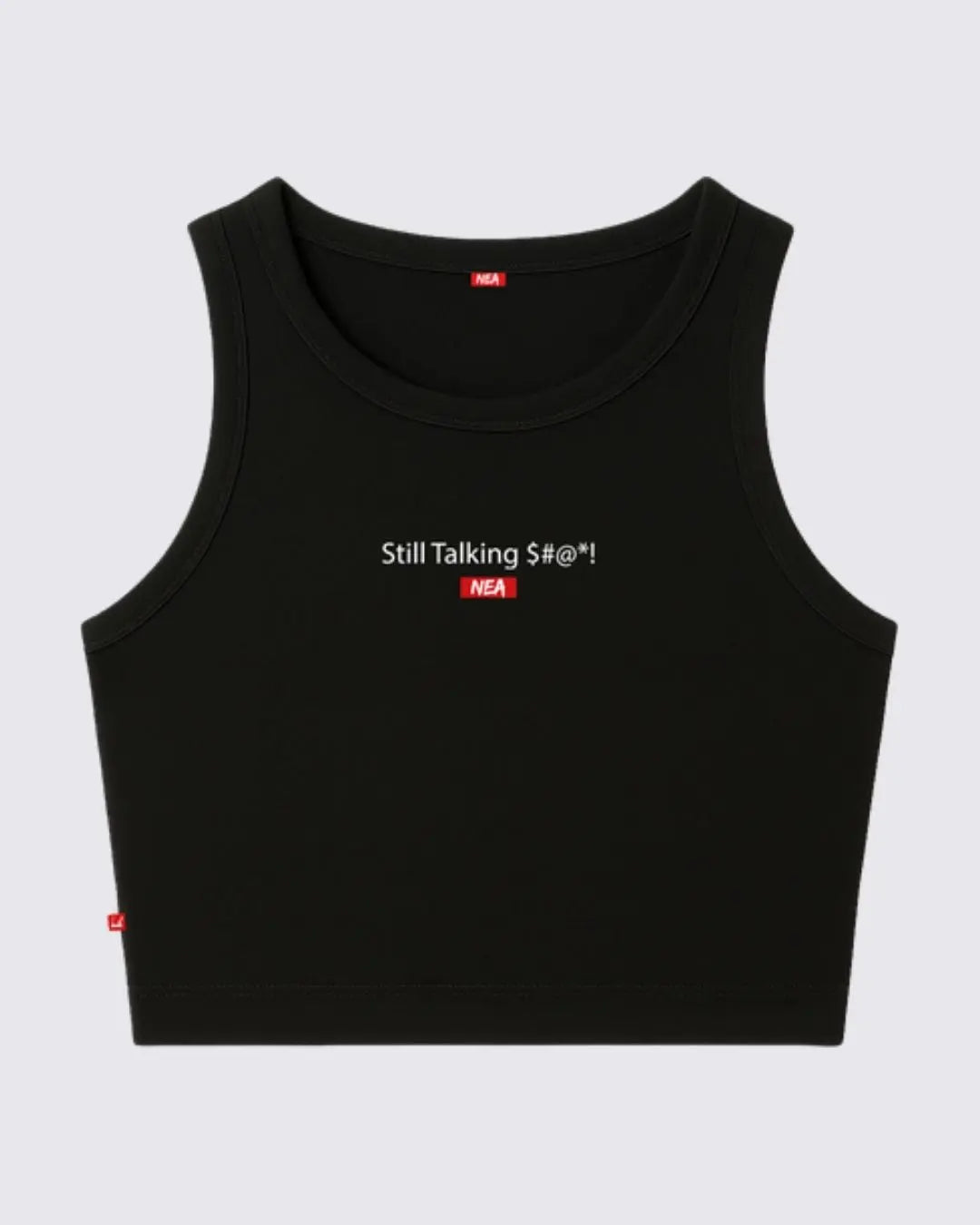 NAWI CROP TOP NEGRO NEA