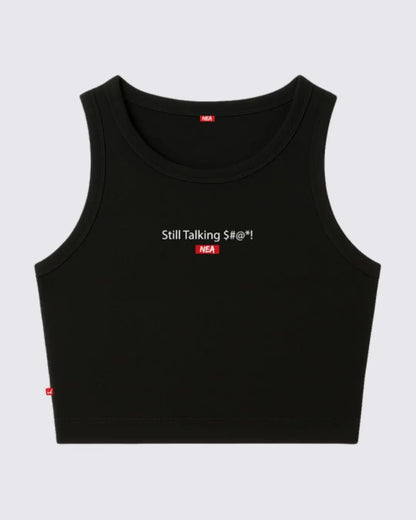 NAWI CROP TOP NEGRO NEA