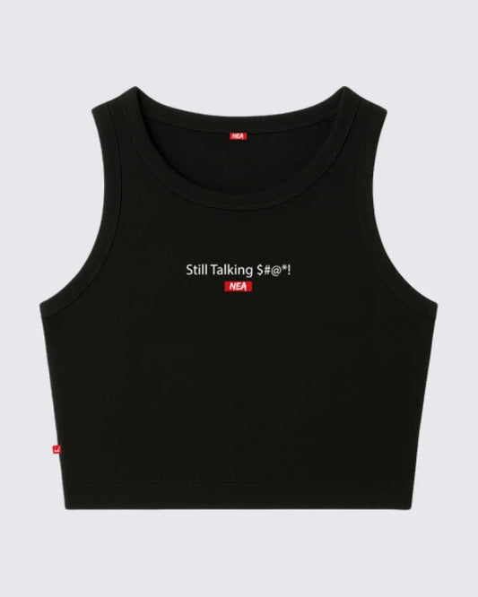 NAWI CROP TOP NEGRO NEA