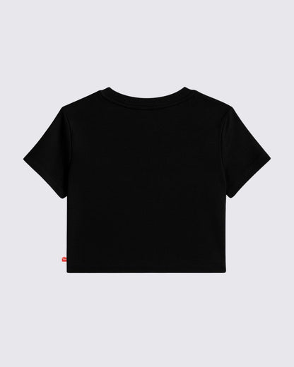 WOOLF CROP TOP NEGRO NEA