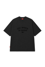 Cargar imagen en la galería, CAMISETA OVERSIZE WORD NEGRO NEA