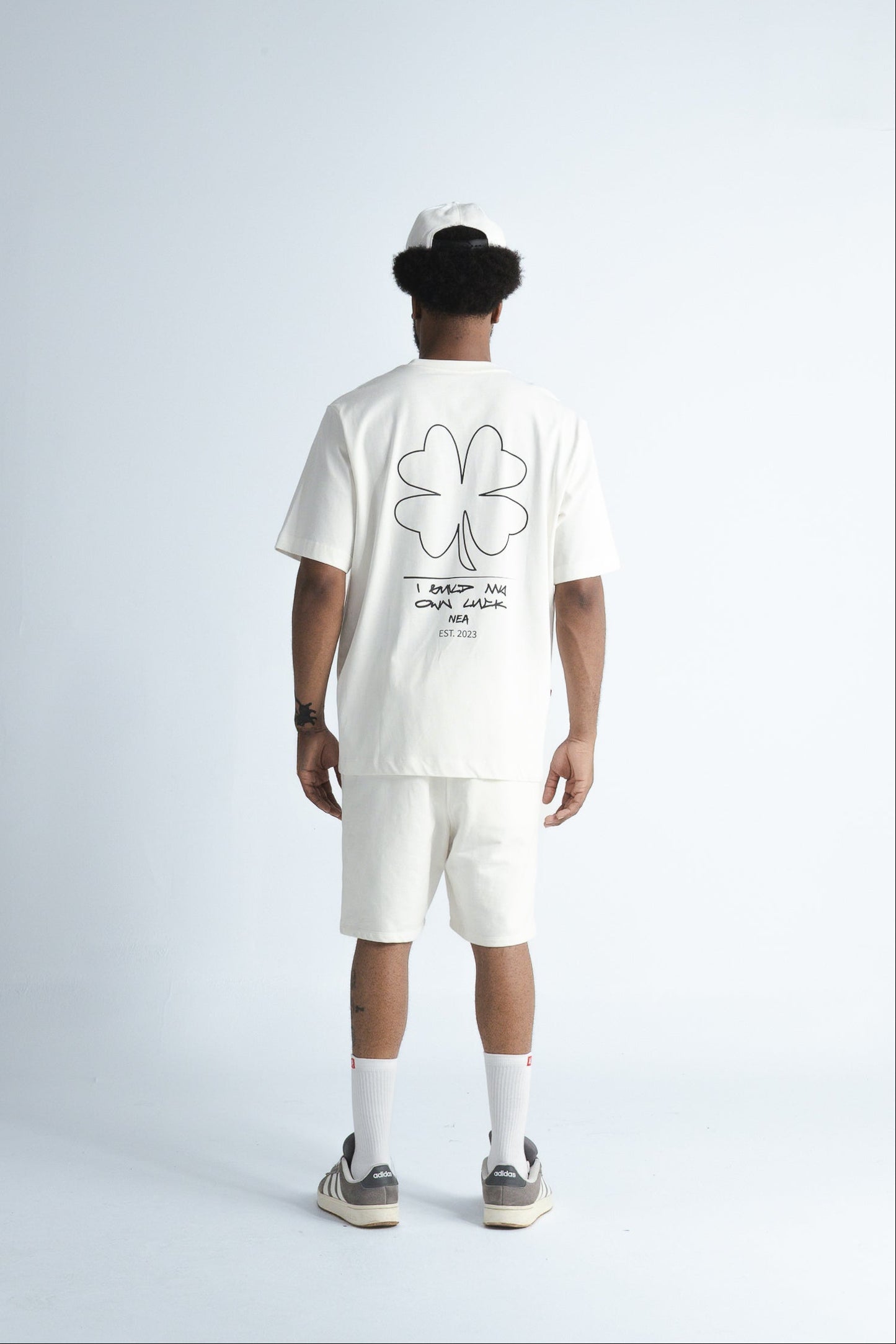 CAMISETA OVERSIZE FAITH MARFIL