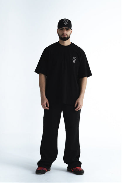 CAMISETA OVERSIZE FAITH NEGRO