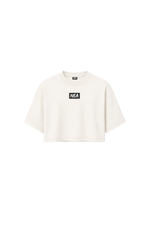 Cargar imagen en la galería, CROP TOP BRICKEL MARFIL NEA