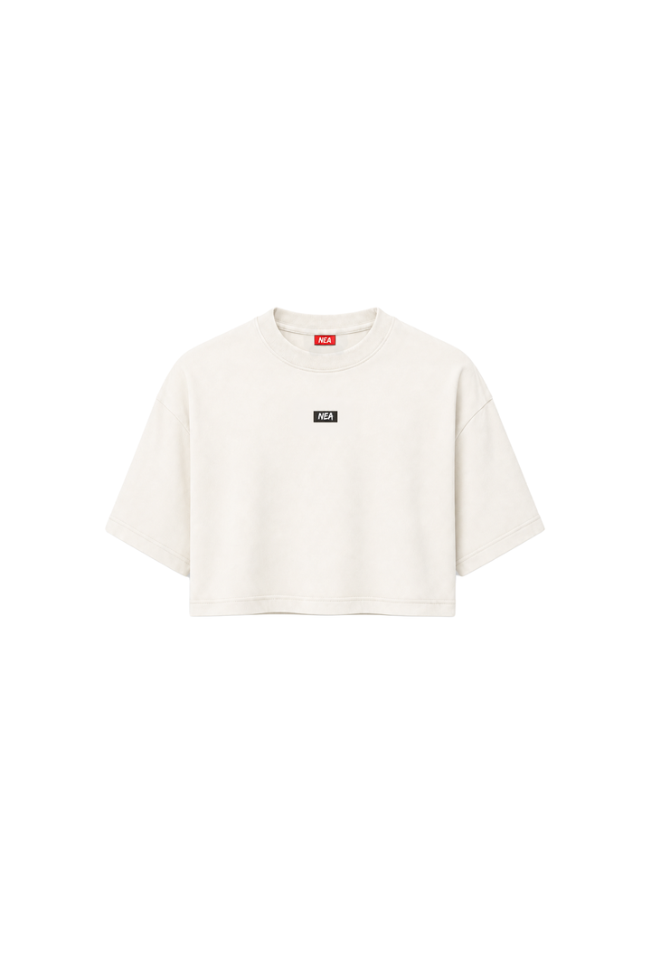 CROP TOP BRICKEL MARFIL NEA