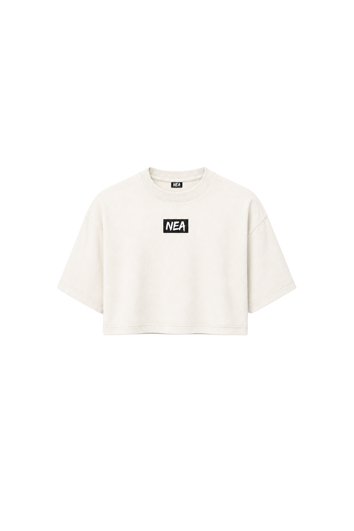 CROP TOP BRICKEL MARFIL NEA