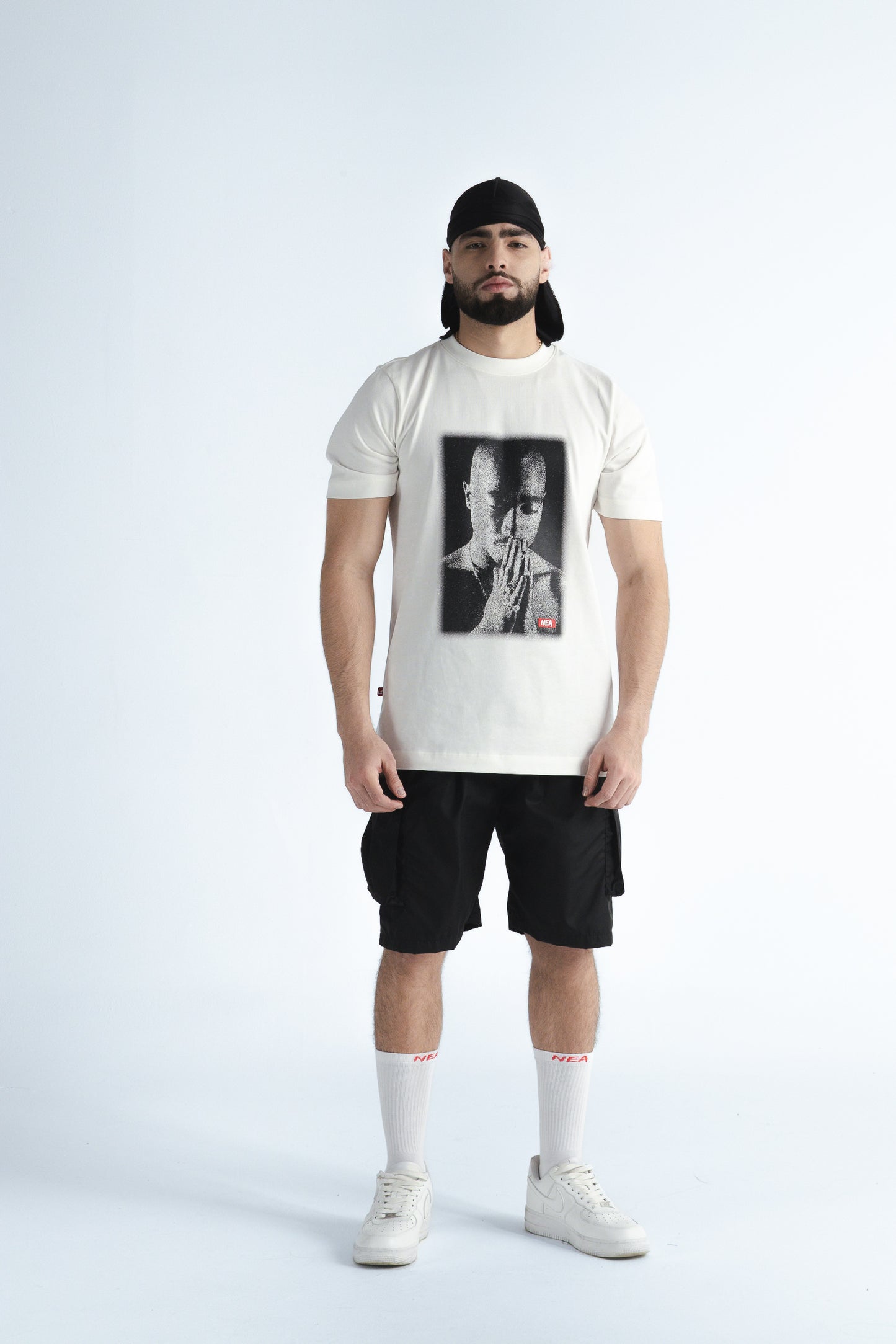 CAMISETA REGULAR HOMBRE STREET MARFIL