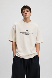 CAMISETA REGULAR SUNRAY MARFIL NEA